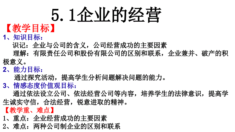 XXXX最新企业的经营公开课课件_第3页