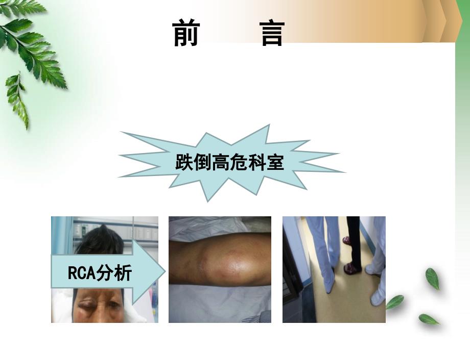 跌倒病人RCA分析课堂PPT_第2页