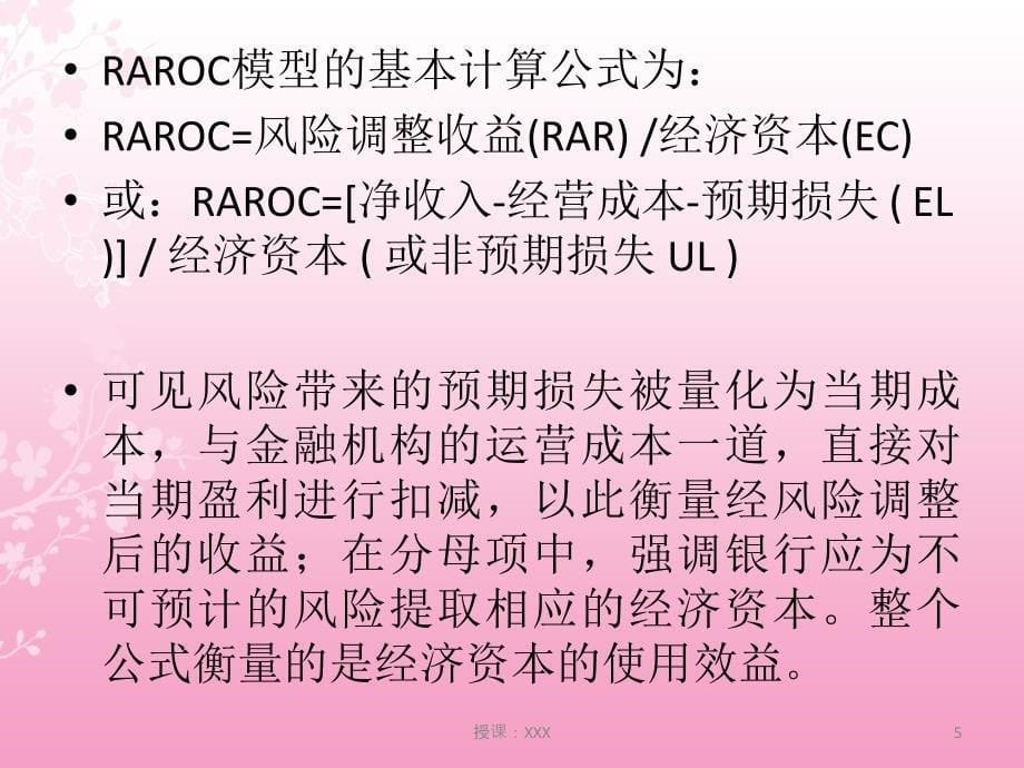 RAROC模型PPT课件_第5页