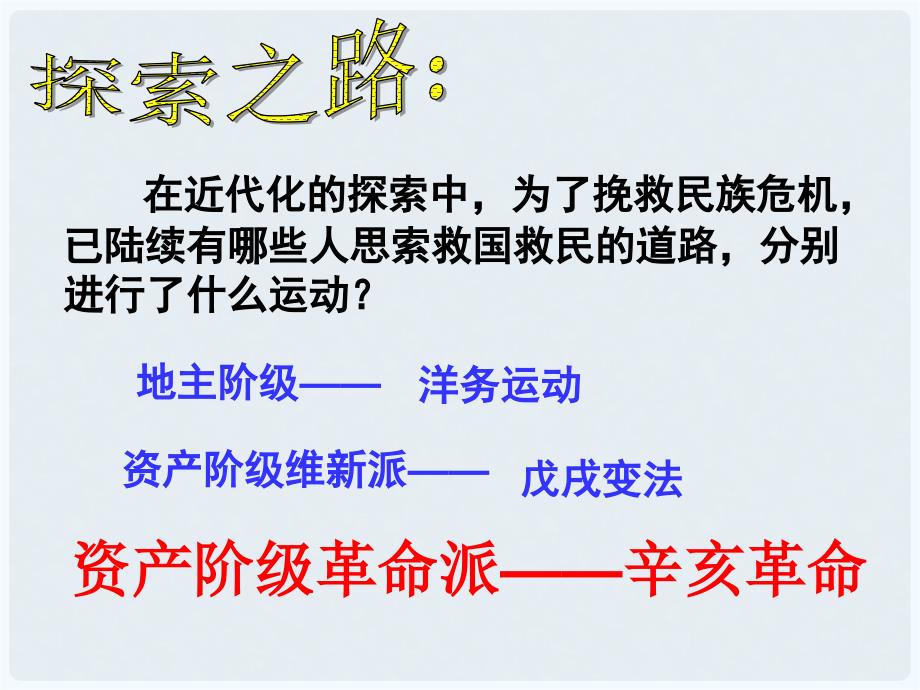 山东省临沭县八年级历史《第8课辛亥革命》课件1 新人教版_第1页