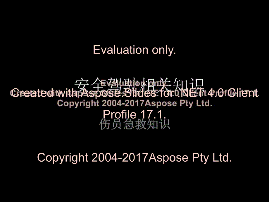 安全驾驶相关知识PPT课件_第1页