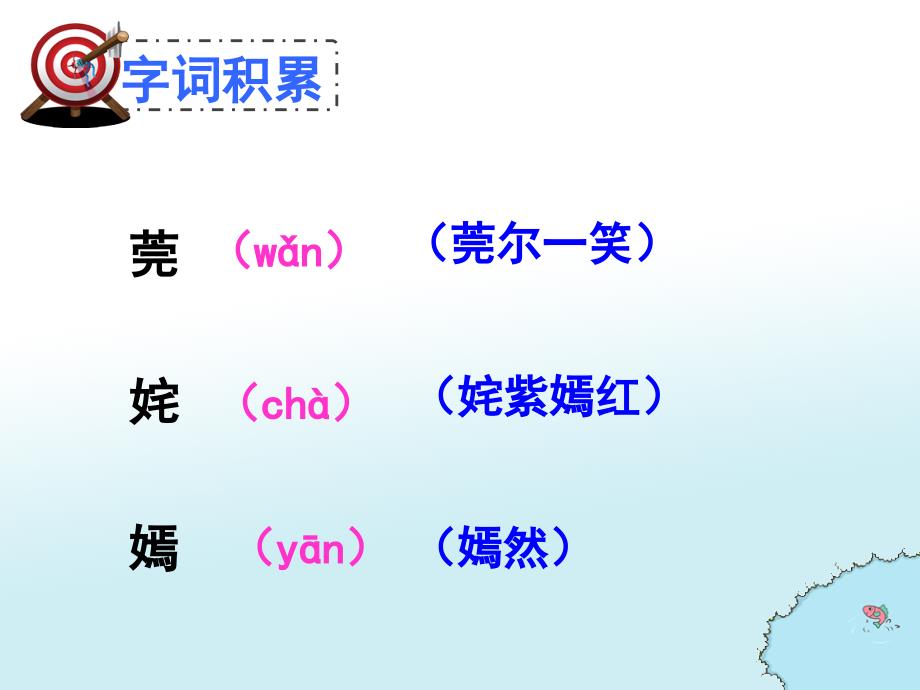 新课标人教版五年级语文下册《自己的花是让别人看的》课件_第4页