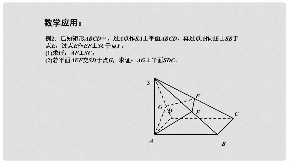 高中数学 第1章 立体几何初步 1.2 点、线、面之间的位置关系 1.2.3 直线与平面的位置关系（4）课件 苏教版必修2_第4页