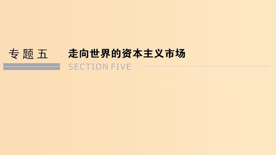 （浙江专用）2018-2019学年高中历史 专题五 走向世界的资本主义市场 课时一 开辟文明交往的航线课件 人民版必修2.ppt_第1页