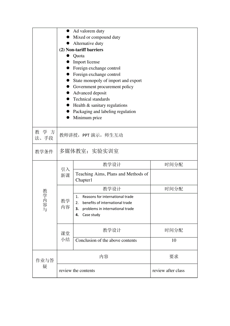 国际贸易实务(英)教案_第3页