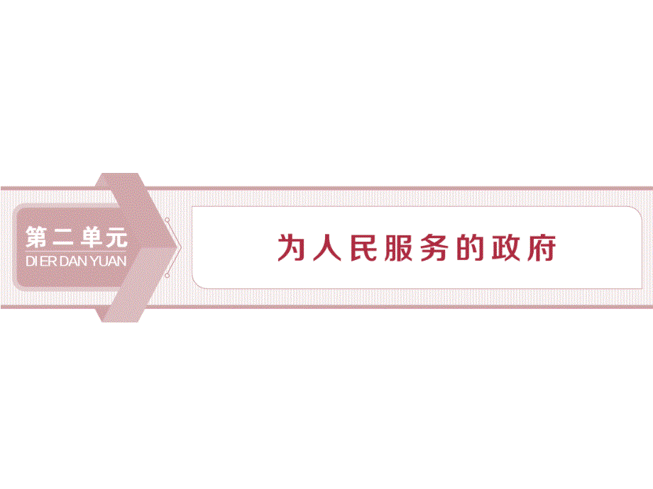 人教版政治必修二浙江专用课件：第二单元 第三课　1 第一框　政府：国家行政机关_第1页