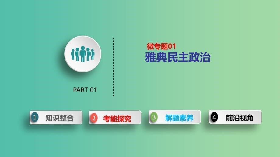 2019届高考历史二轮复习 热点重点难点透析 专题4 西方文明之源——古代希腊、罗马 微专题1 雅典民主政治课件.ppt_第5页