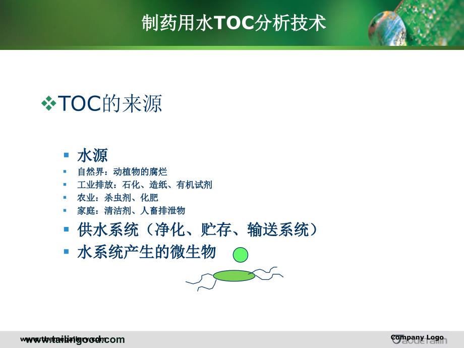 制药用水TOC在线监测与实验室分析技术_第3页