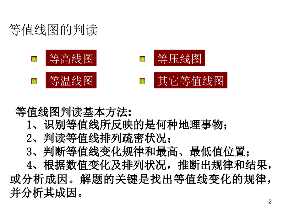 高三二轮复习等值线专题_第2页