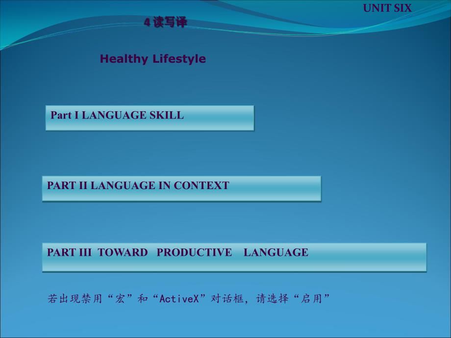 大学英语教程4读写译UNIT6ppt课件_第1页