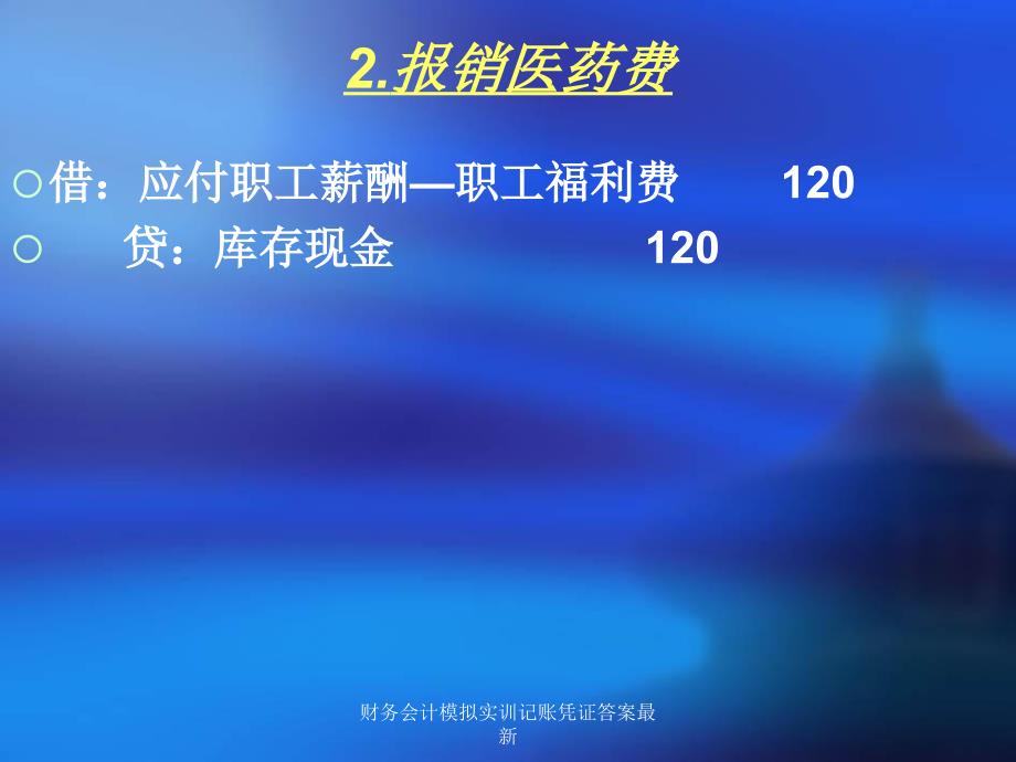 财务会计模拟实训记账凭证答案最新课件_第3页