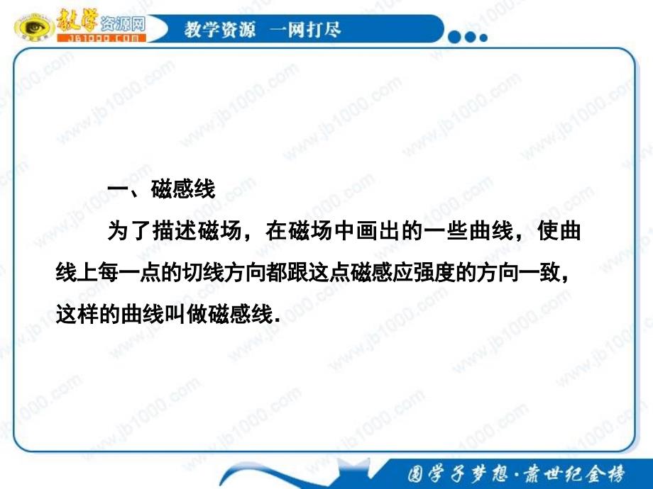 物理33几种常见的磁场基础知识讲解课件新人教版选修31_第3页