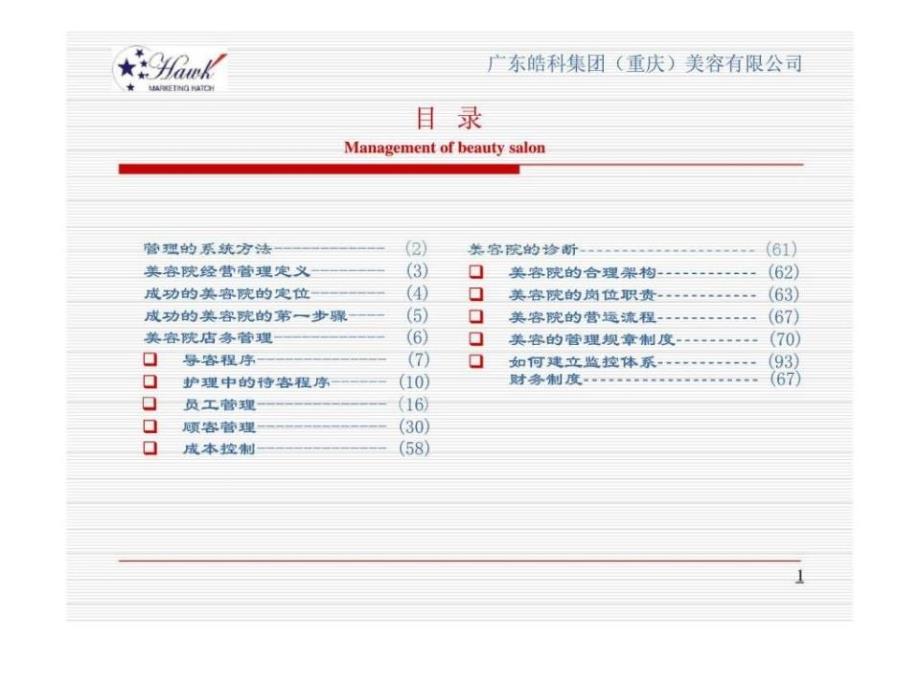 美容院经营管理PPT课件_第2页