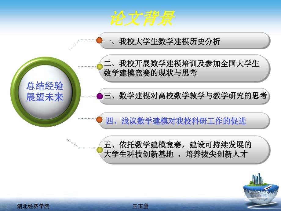 浅议数学建模对高校科研工作的促进.ppt_第4页