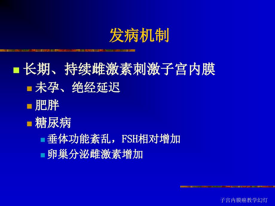 子宫内膜癌教学幻灯课件_第4页