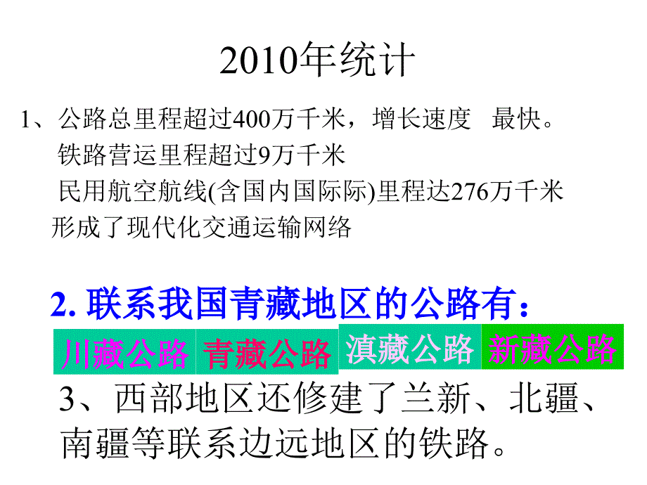 中国的交通运输业1208z课件_第3页