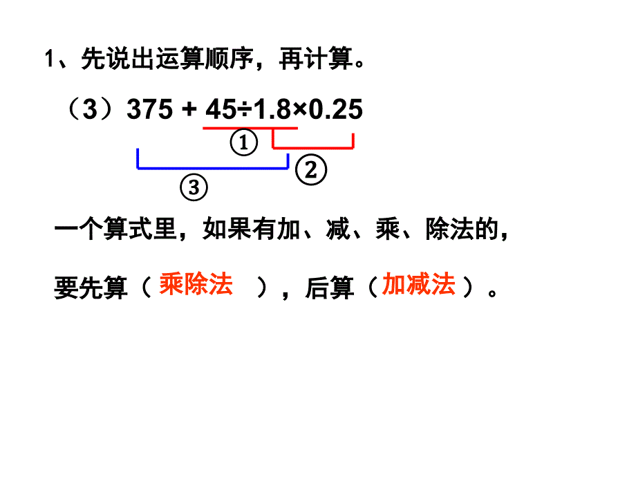 人教版六年级总复习四则混合运算和简便运算课件_第4页