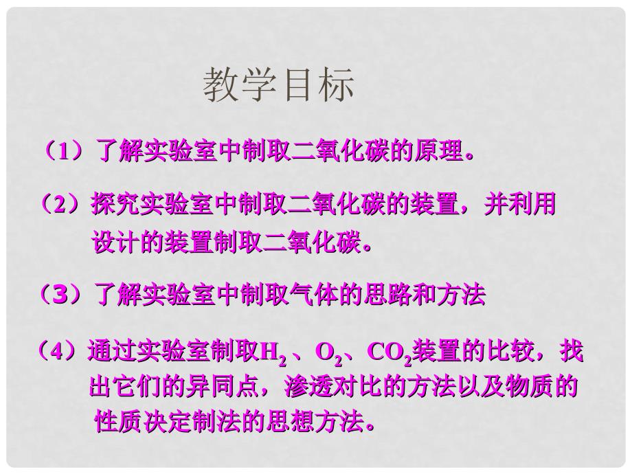 重庆市第六十四中学九年级化学《二氧化碳制取》课件 人教新课标版_第2页