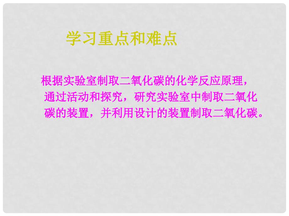 重庆市第六十四中学九年级化学《二氧化碳制取》课件 人教新课标版_第3页