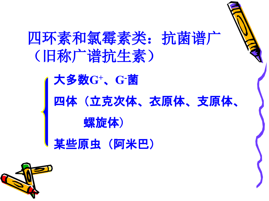 第3章4节四环素类氯霉素类抗生素护理专科_第3页