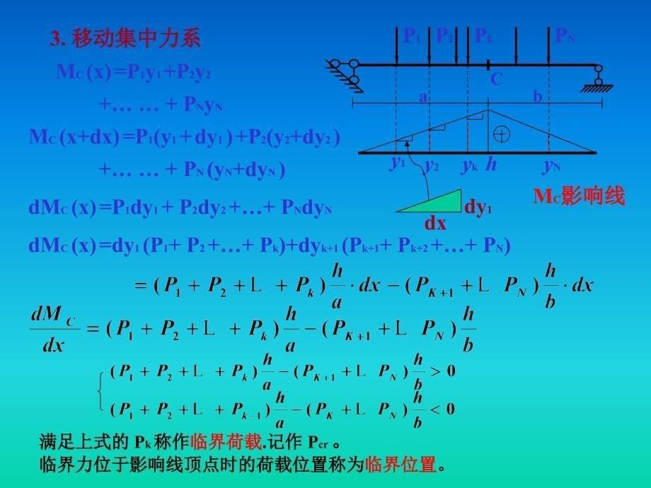 例利用影响线求k截面弯矩剪力_第5页