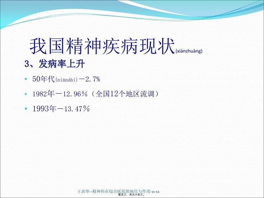 王高华--精神科在综合医院的地位与作用-11-12课件_第5页