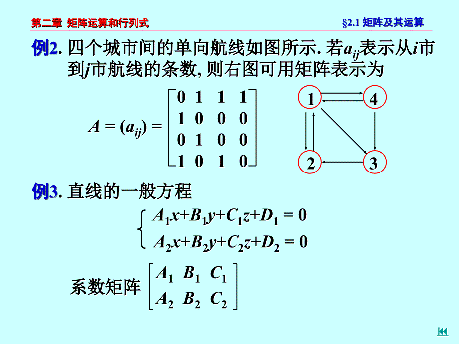 矩阵运算和行列式PPT课件_第3页