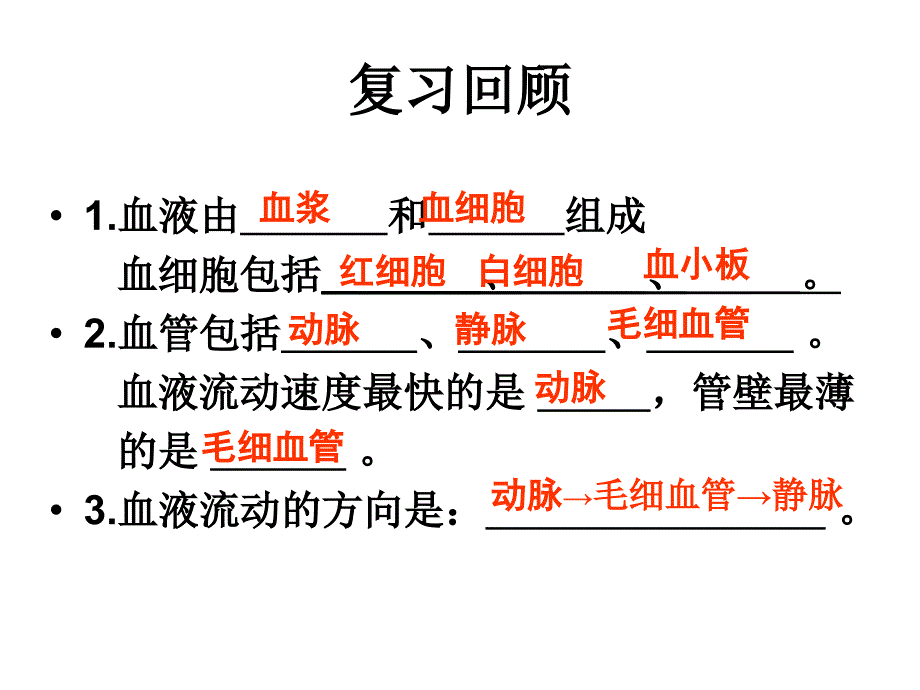 生物七年级下册_第四、血循环五章排泄_第1页