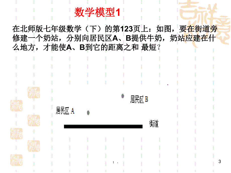 借对称求最短距离ppt课件_第3页