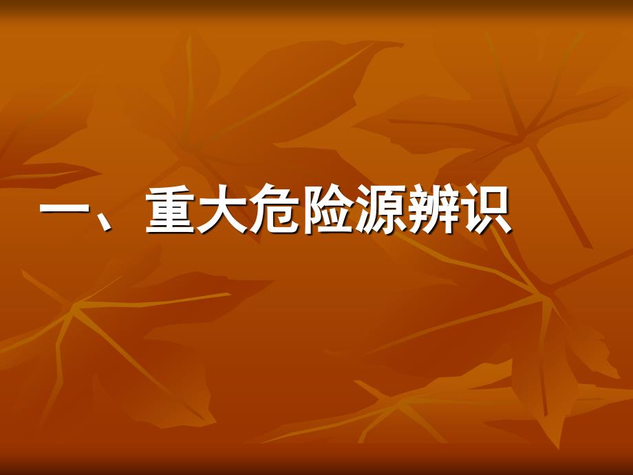 重大危险源及危险有害因素辨识、化学事故应急救援.ppt_第2页