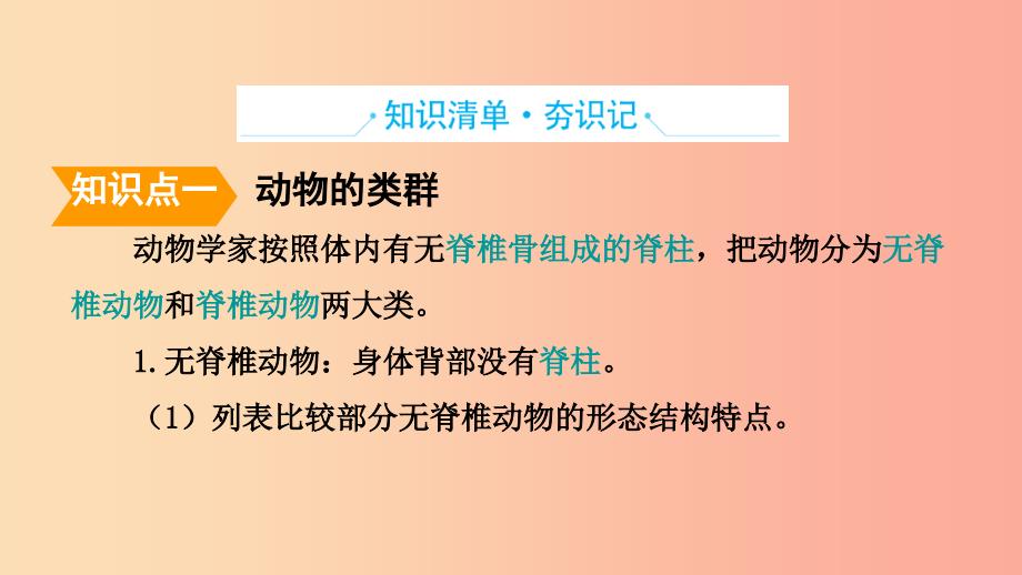 山东省2019年中考生物 主题复习四 生物圈中的动物课件 济南版.ppt_第2页