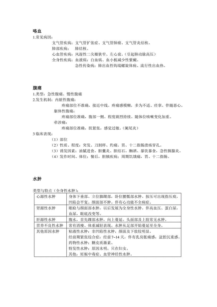 临床医学概论重点(药学专业)_第2页