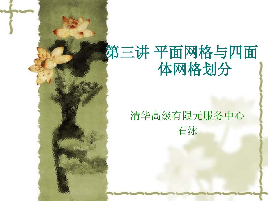 hypermesh平面网格划分_第1页