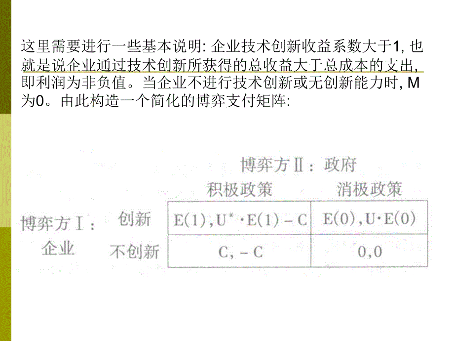 政府扶持企业自主创新的动态博弈_第4页