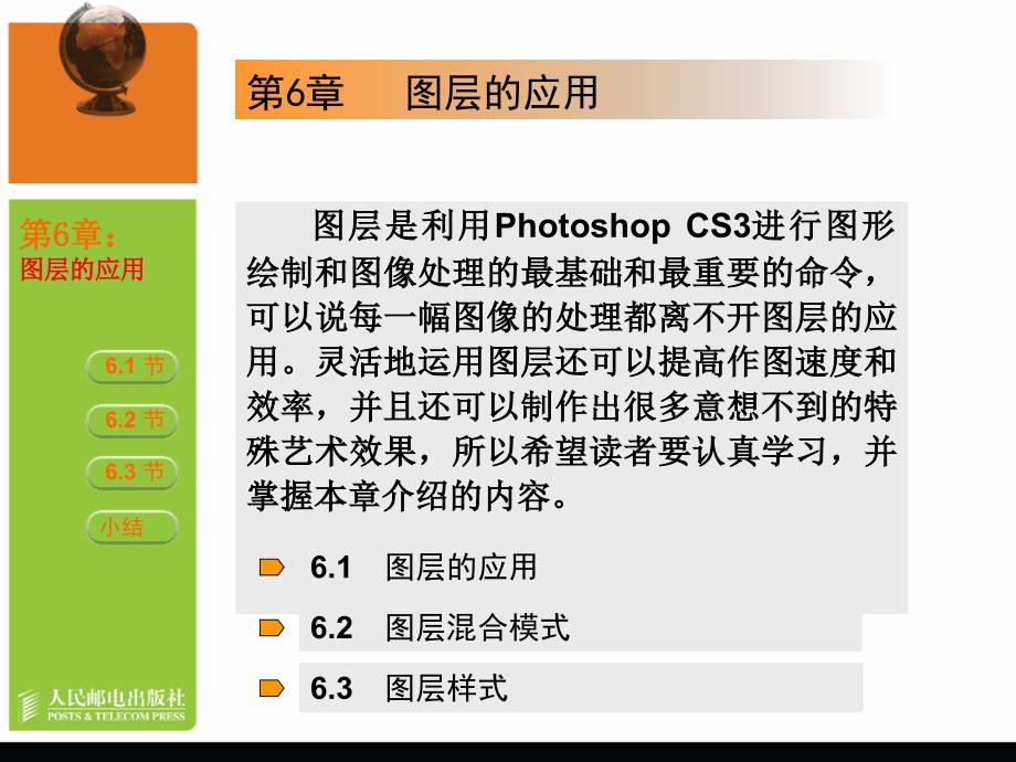 Photoshop CS3第06章图层的应用_第1页