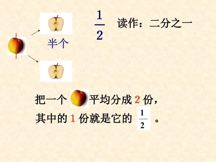 人教版三年级数学上册分数的初步认识课件_第5页