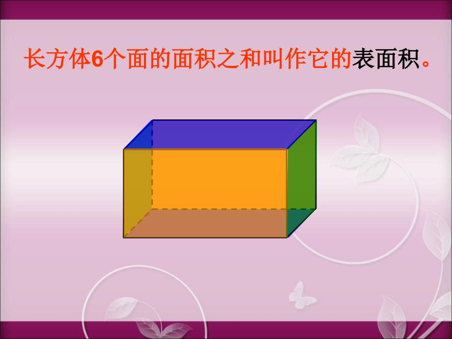 长方体的表面积公开课课件_第4页