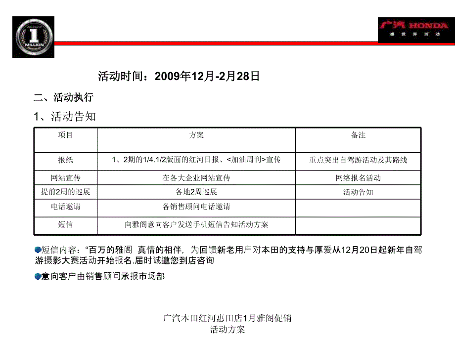 广汽本田红河惠田店1月雅阁促销活动方案_第3页