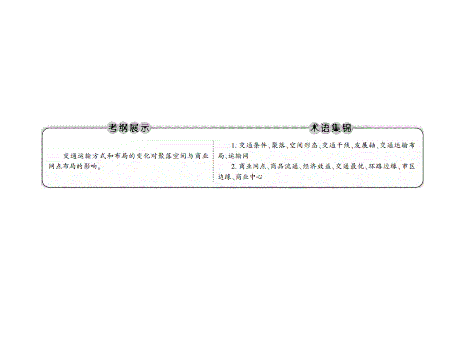 2019年届高三一轮地理复习课件：26讲交通运输方式和布局变化的影响语文ppt_第3页