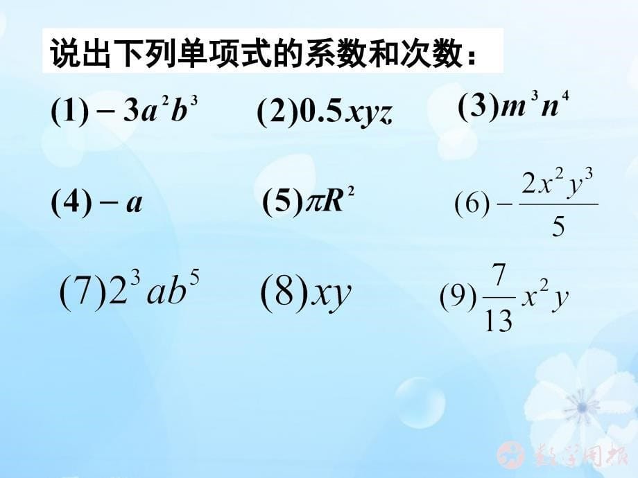 21整式（第2课时）_第5页