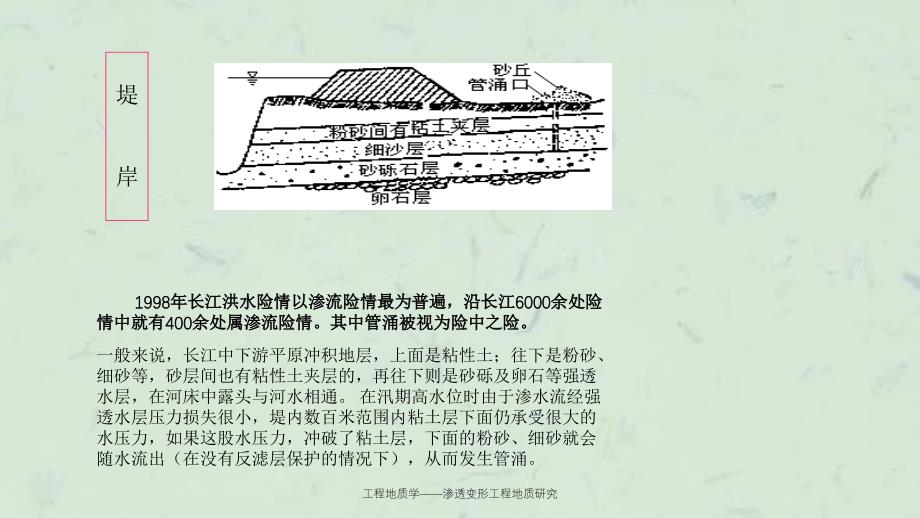 工程地质学渗透变形工程地质研究课件_第2页