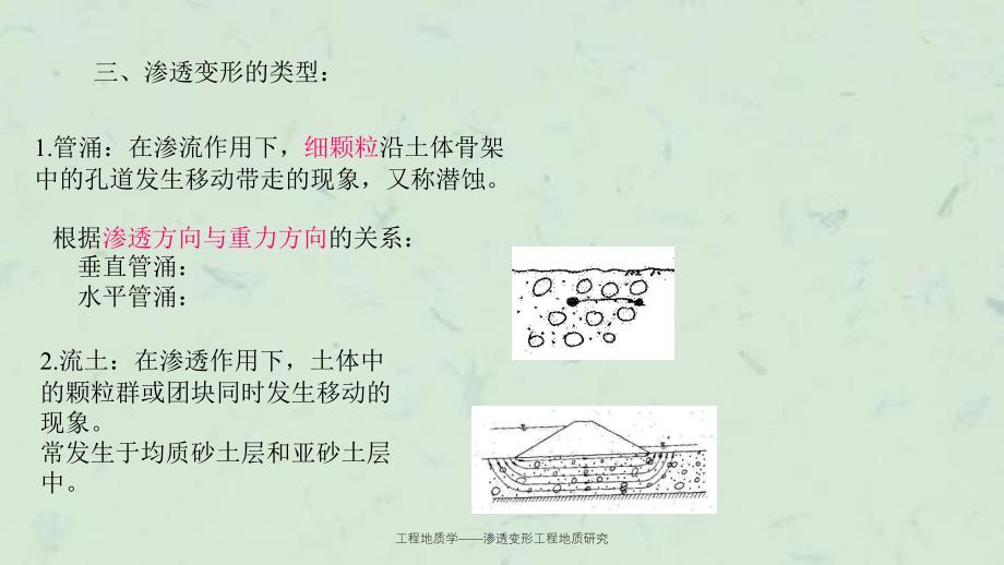 工程地质学渗透变形工程地质研究课件_第4页