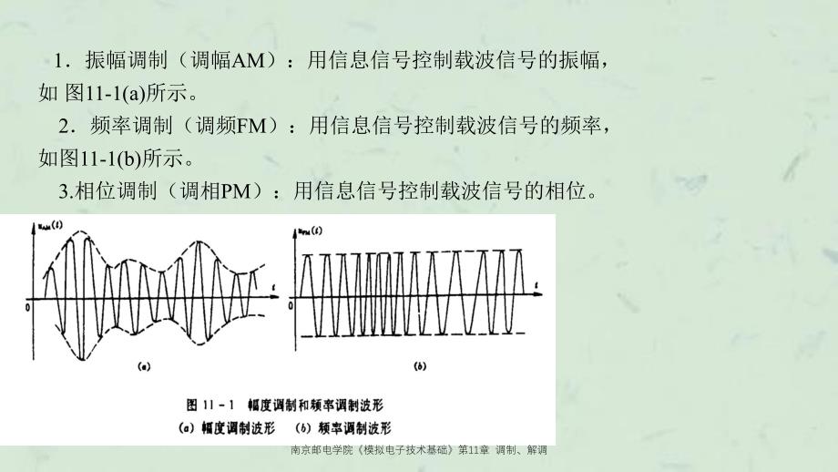 南京邮电学院模拟电子技术基础调制解调_第3页