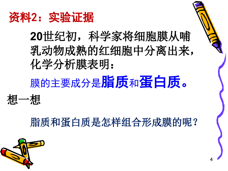 生物膜的流动镶嵌模型课件_第4页