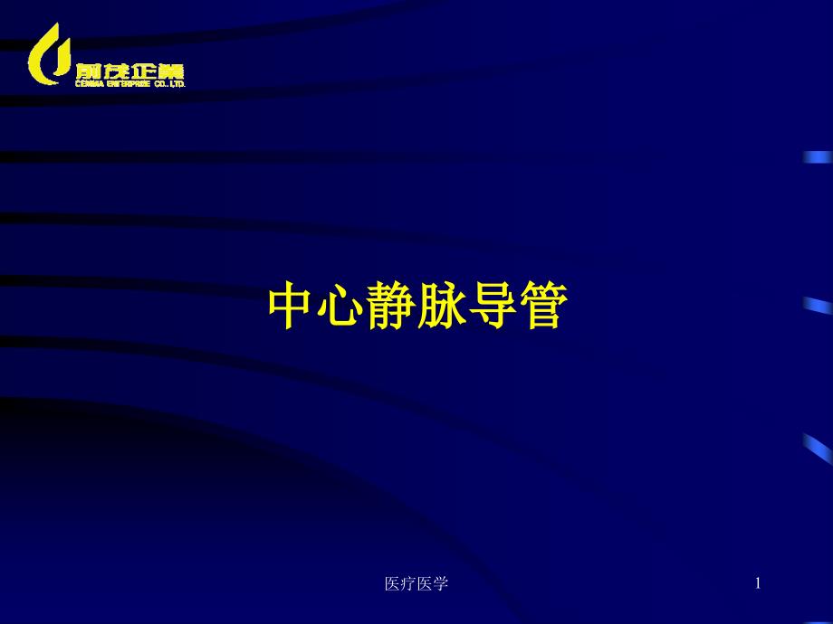 中心静脉导管业内特制_第1页