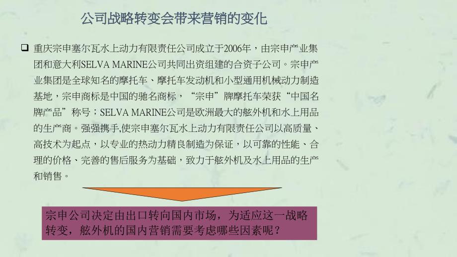 宗申舷外机整体市场运作项目建议书课件_第3页