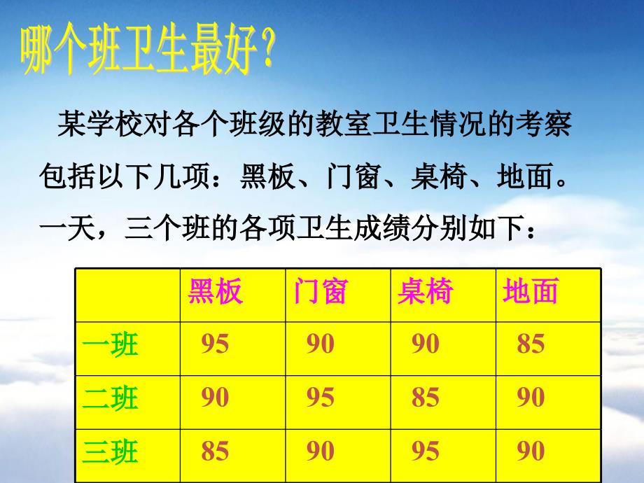 数学北师大版八年级上册6.1平均数2ppt课件_第4页