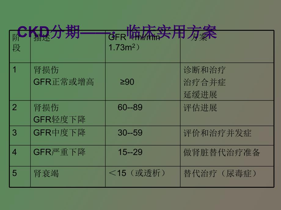 慢性肾脏病的早期诊断与中药治疗_第3页