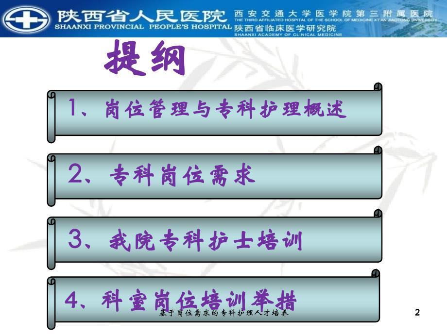 基于岗位需求的专科护理人才培养课件_第2页