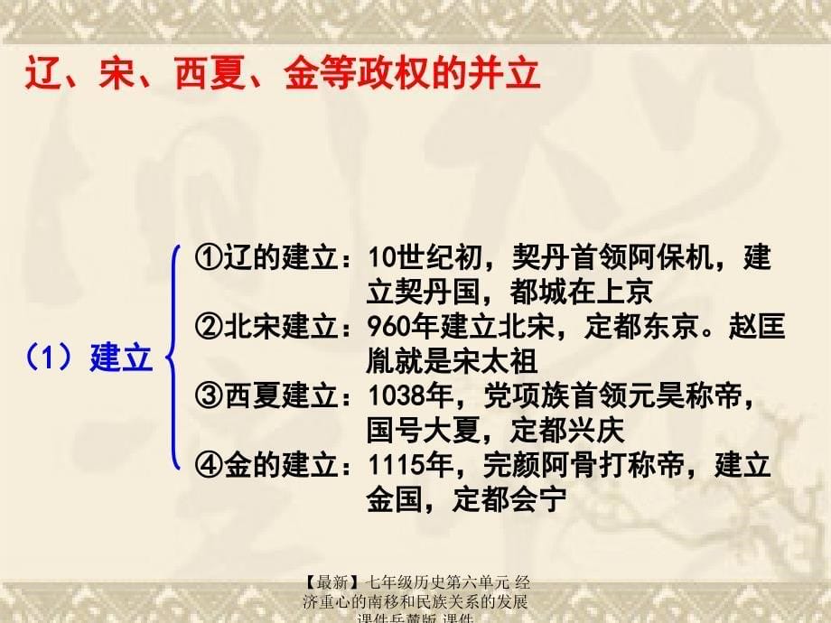 最新七年级历史第六单元经济重心的南移和民族关系的发展课件岳麓版课件_第5页